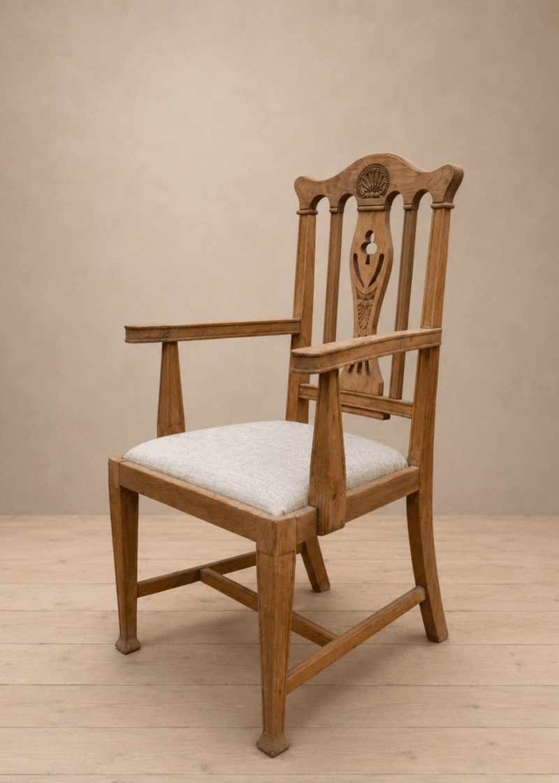 Oak armchair