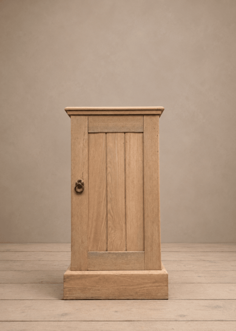 Oak bedside unit