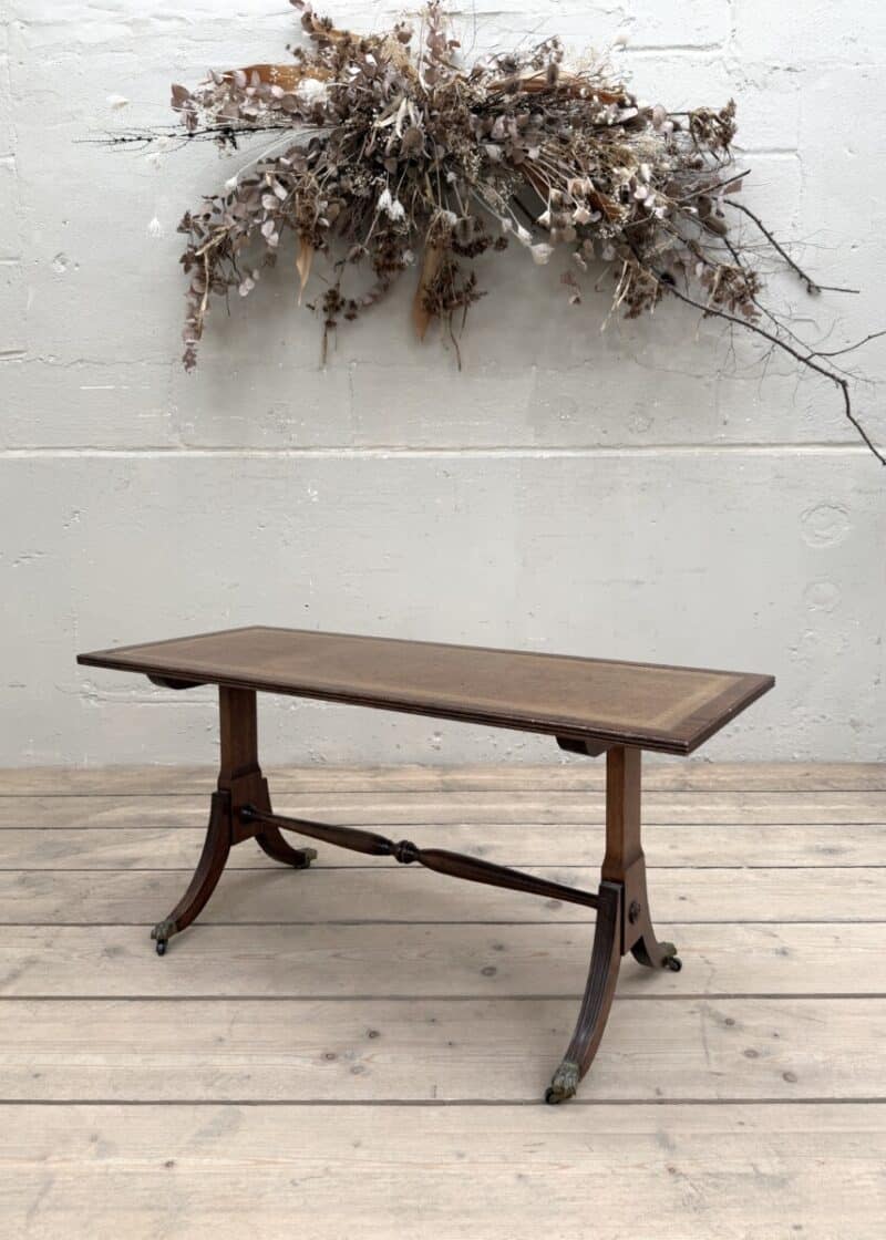 Redman & Hales mahogany coffee table