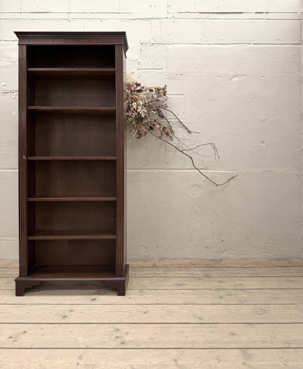 Mahogany bookcase