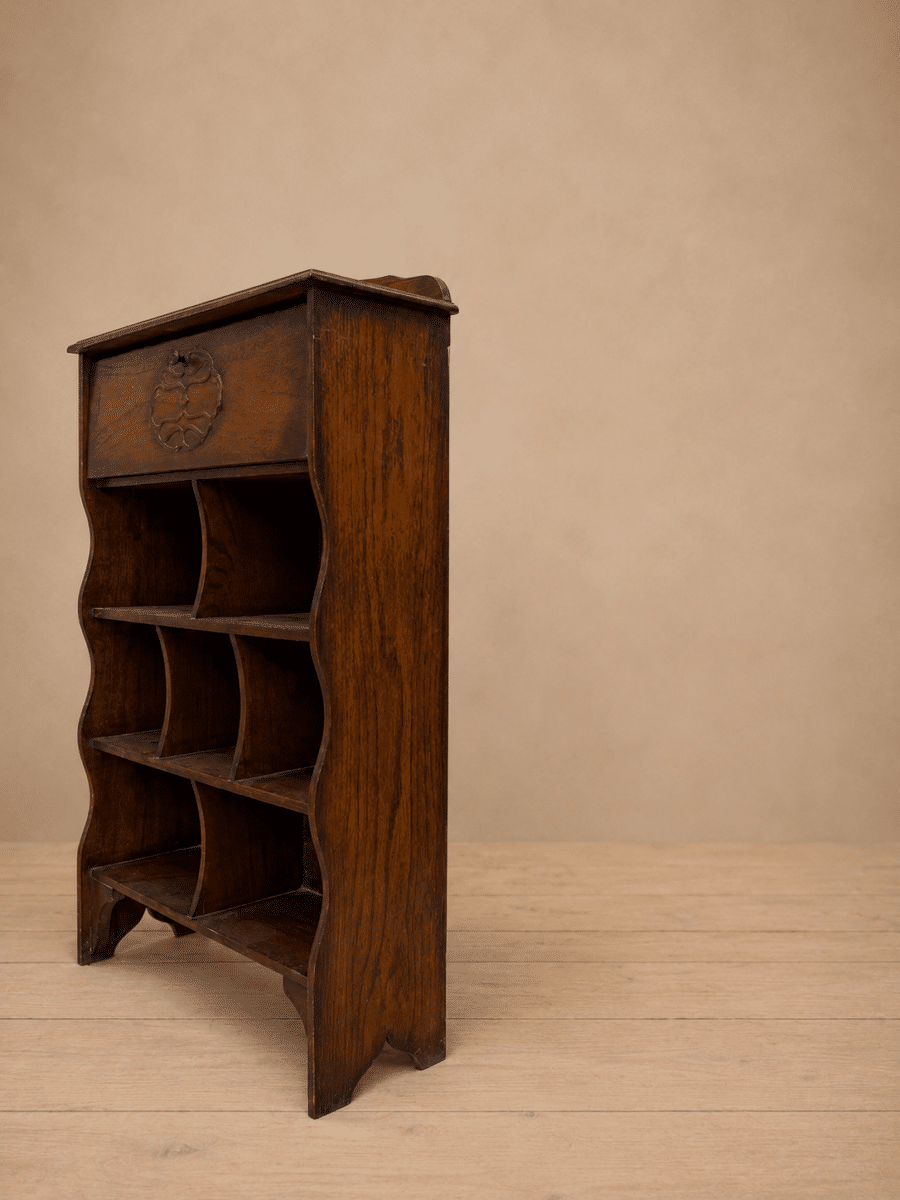 Arts and crafts oak bureau