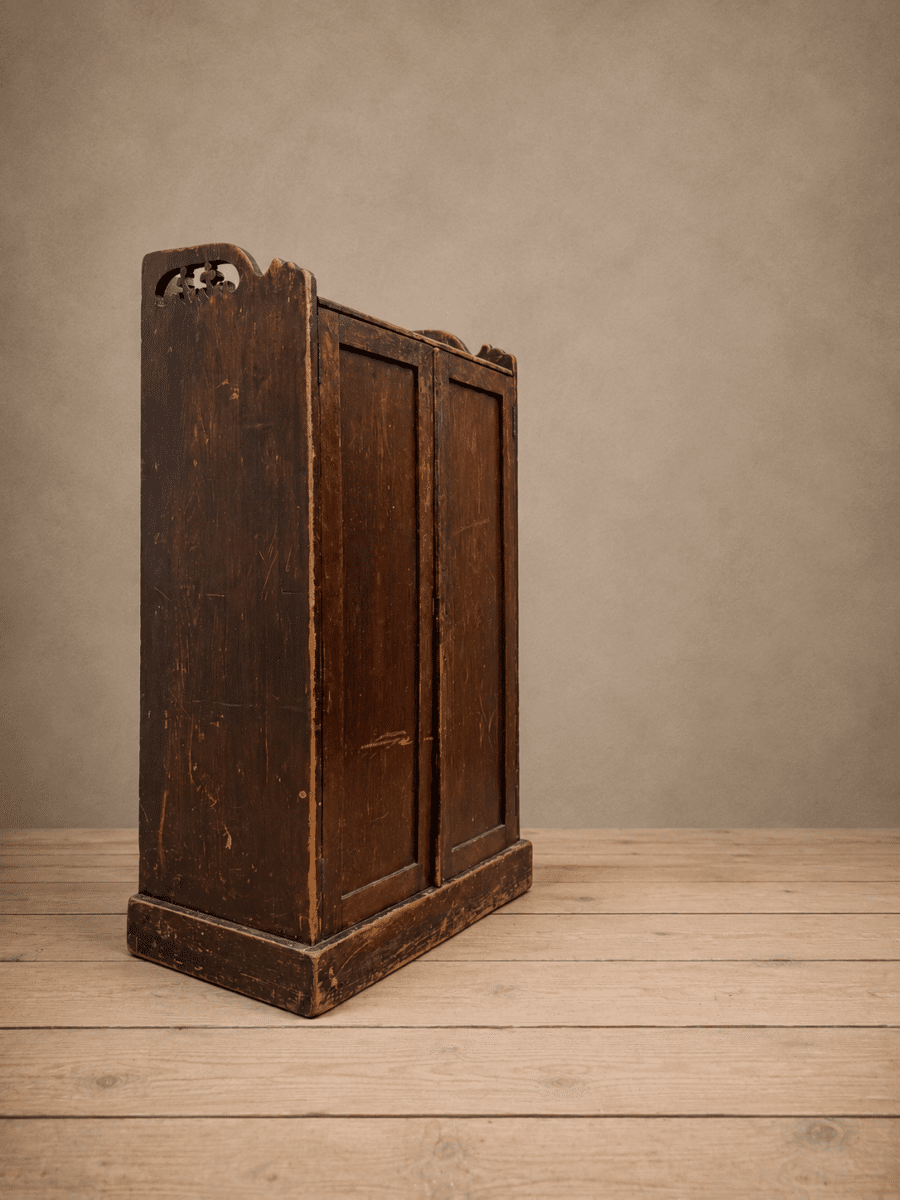Pine Arts and Crafts cupboard