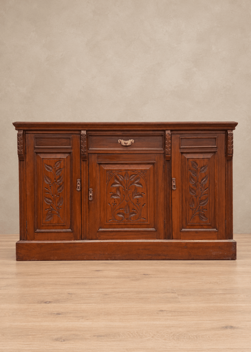 Art Nouveau mirror back sideboard