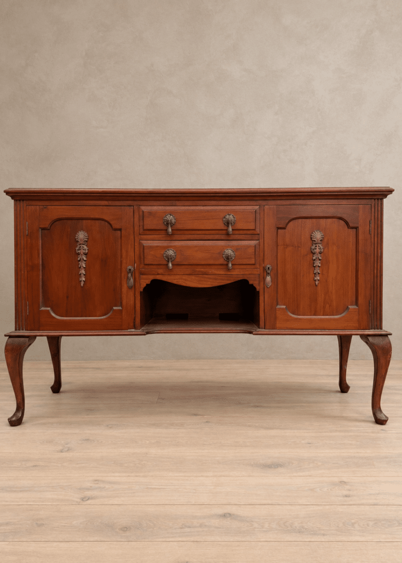 Mahogany Queen Anne Sideboard