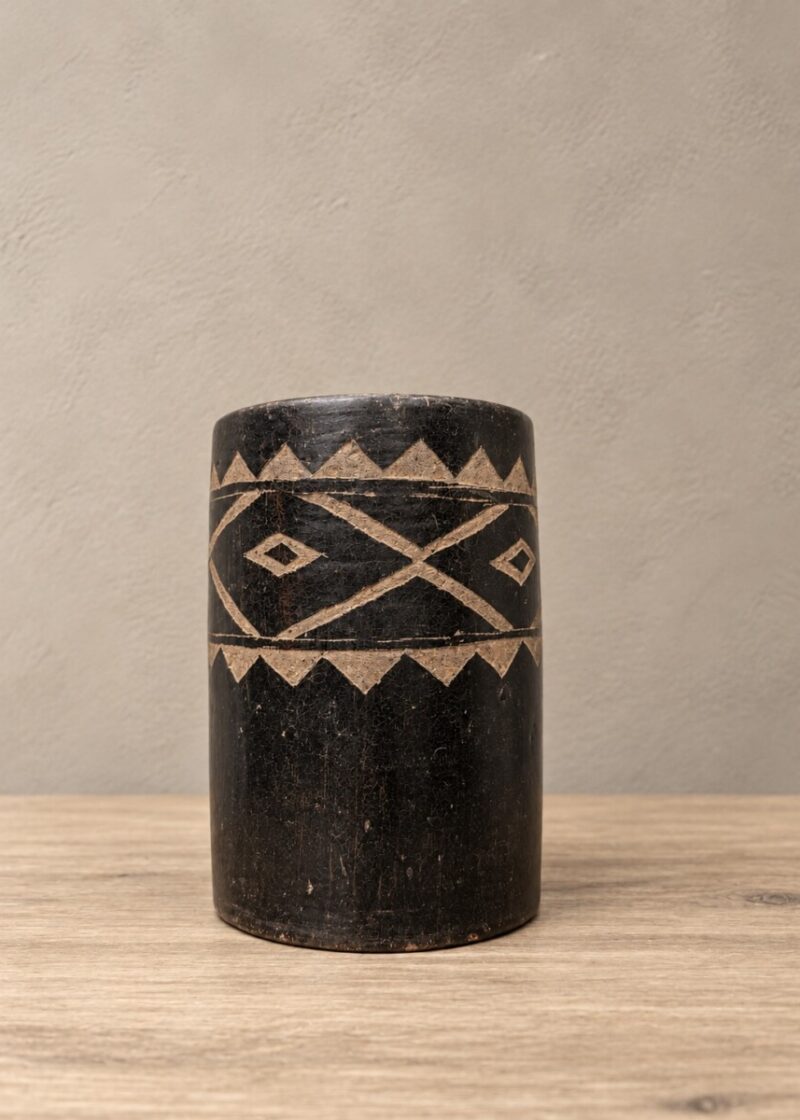 Tribal terracotta vase